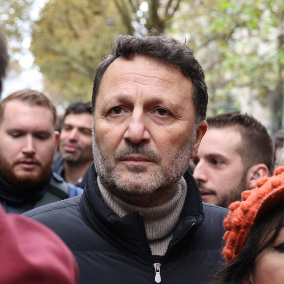 Arthur (Jacques Essebag) - Marche pour la République et contre l'antisémitisme à Paris le 12 novembre 2023. © Denis Guignebourg / Bestimage 