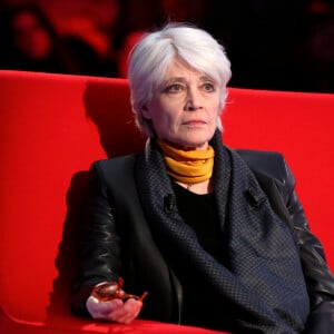 Exclusif - Enregistrement de l'émission "Le Divan" présentée par Marc-Olivier Fogiel avec Françoise Hardy en invitée, le 29 janvier 2016. Elle sera diffusée le 16 février 2016 sur France 3. © Dominique Jacovides / Bestimage 