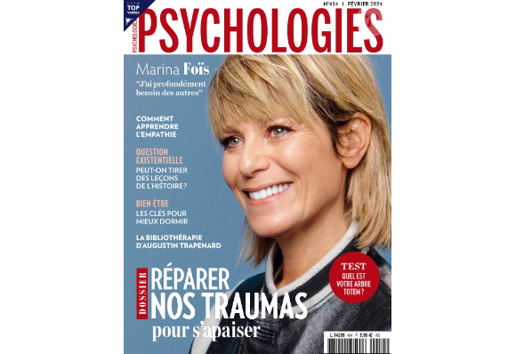 Couverture du magazine "Psychologies" du 17 janvier 2024