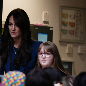 Catherine (Kate) Middleton, princesse de Galles, inaugure la nouvelle unité de chirurgie de jour pour enfants "Evelina" à l'hôpital Guy's et St Thomas de Londres, Royaume Uni, le 5 décembre 2023. 
