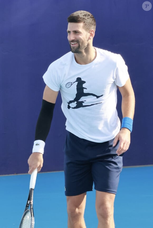 Novak Djokovic à Marbella, en Espagne.