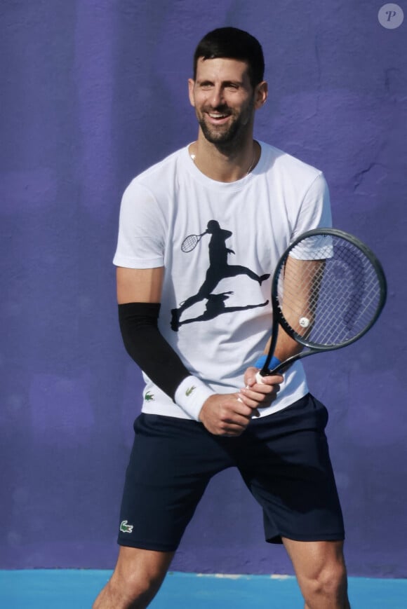 Novak Djokovic à Marbella, en Espagne.