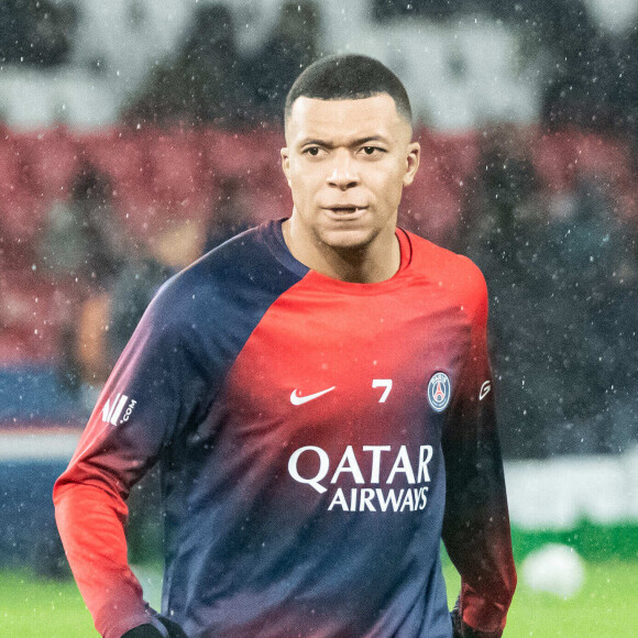 C'est là où il avait emménagé fin 2017, quelques mois après son arrivée au club.
Kylian Mbappe (Paris SG) - Trophée des Champions entre le PSG et Toulouse (2-0) au Parc des Princes à Paris le 3 janvier 2024. 