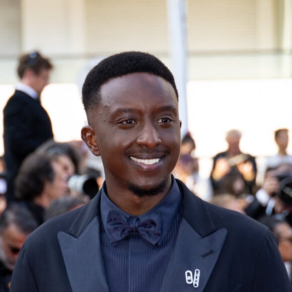 Ahmed Sylla - Montée des marches du film " Club Zéro " lors du 76ème Festival International du Film de Cannes, au Palais des Festivals à Cannes. Le 22 mai 2023 © Jacovides-Moreau / Bestimage 