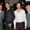 Gary Barlow, Jason Orange, Howard Donald et Mark Owen du groupe anglais Take That, à Londres en septembre 2009