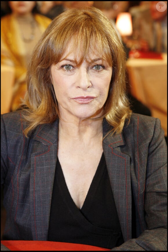 Nathalie Delon - Enregistrement de l'émission "Le plus grand cabaret du monde" en 2007.