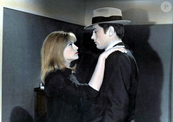 Qui s'est passée en discothèque.
Archives - Nathalie Delon et Alain Delon sur le tournage du film "Le samouraï". 1967  File Photo - Alain Delon