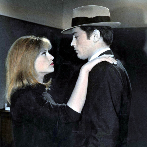 Qui s'est passée en discothèque.
Archives - Nathalie Delon et Alain Delon sur le tournage du film "Le samouraï". 1967  File Photo - Alain Delon