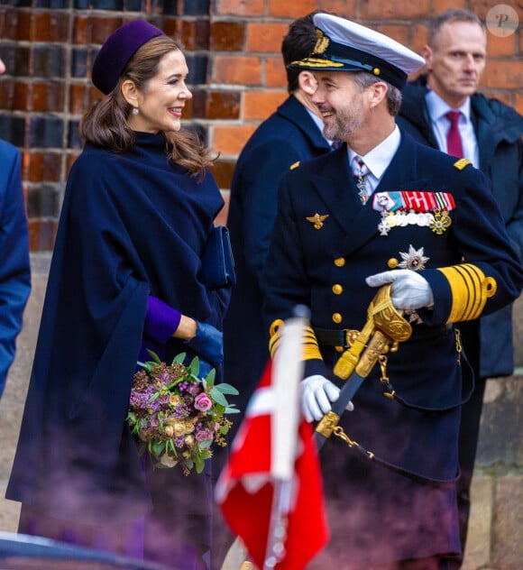 Le roi Frederik X de Danemark et la reine Mary - Aarhus, DENMARK - Intronisation du roi Frederik X