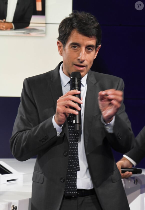 Thomas Misrachi - Conférence de presse de rentrée de BFM.TV à Paris le 5 septembre 2019. © Guirec Coadic / Bestimage