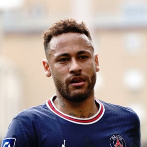 Neymar Jr (PSG) - L'AS Monaco bat le PSG (3-0) en match de Ligue 1 Uber Eats à Monaco, le 20 mars 2022. © Norbert Scanella / Panoramic / Bestimage