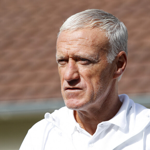 Didier Deschamps - Inauguration de l'espace Michel Hidalgo au Centre National du Football de Clairefontaine (Yvelines), le 5 septembre 2023. © Michael Baucher / Panoramic / Bestimage 