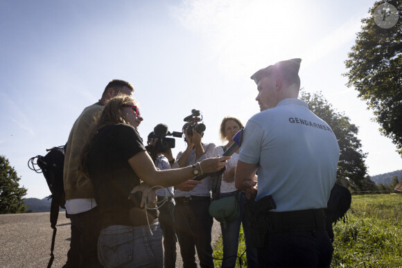 Battue dans le Bas-Rhin, le 28 septembre 2023, pour retrouver Lina, 15 ans, disparue depuis le 23 septembre 2023. © Elyxandro Cegarra / Panoramic / Bestimage