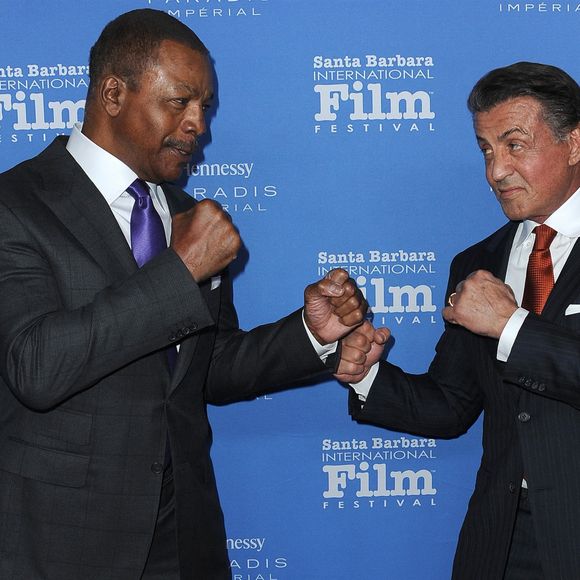 Sur Instagram, Sylvester Stallone lui a rendu un vibrant hommage
Archives : Carl Weathers et Sylvester Stallone