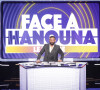 Cyril Hanouna lance sa nouvelle émission "Face à Hanouna" sur C8
Exclusif - Cyril Hanouna sur le plateau de la nouvelle émission de C.Hanouna du week-end "Face à Hanouna" diffusée le 3 février à Paris, France. © Jack Tribeca/Bestimage