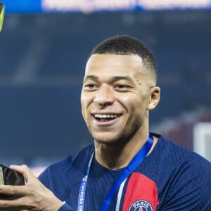 Kylian Mbappé - Trophée des Champions entre le PSG et Toulouse (2-0) au Parc des Princes à Paris le 3 janvier 2024. © Cyril Moreau/Bestimage 