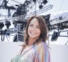Exclusif - Julia Vignali en marge de l"émission Télématin lors du 76ème Festival International du Film de Cannes, France, le 23 mai 2023. © Jack Tribeca/Bestimage
