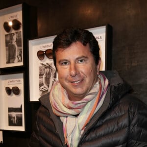 Pascal Bataille - Exclusif - Presentation de la premiere collection de lunettes Swildens dans l'une des boutiques de la marque situee rue de Poitou a Paris le 28 mars 2013. 