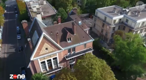 Images de l'incroyable villa de la famille Kretz, stars de "L'Agence" sur TMC, à Boulogne-Billancourt.