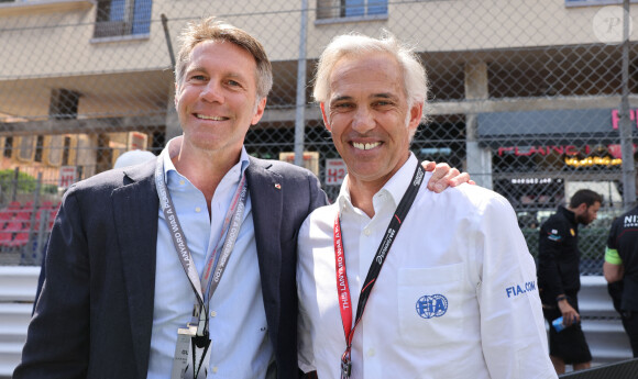 Emmanuel-Philibert de Savoie, Paul Belmondo - 6e Monaco E-Prix à Monaco, le 6 mai 2023. © Claudia Albuquerque/Bestimage