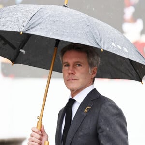 ... d'autant que Victor Emmanuel de Savoie aurait fêté ses 87 ans ce 12 février 2024.
Le prince Emmanuel-Philibert de Savoie - Les funérailles du prince Victor Emmanuel de Savoie, fils du dernier roi d'Italie, en la cathédrale Saint-Jean-Baptiste de Turin, le 10 février 2004. © Dominique Jacovides/Bestimage