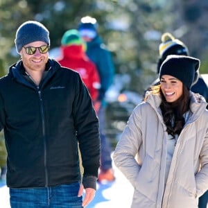 Le prince Harry et Meghan Markle ont passé leur Saint-Valentin au Canada cette année.
Le prince Harry, duc de Sussex et Meghan Markle, duchesse de Sussex, en visite au camp d'entrainement des athlètes des Invictus Games à Whistler en Colombie Britannique. 