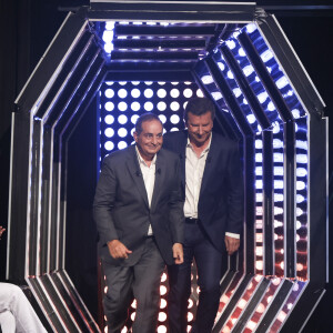 Exclusif - Laurent Fontaine, Pascal Bataille - Enregistrement de l'émission "Y'a que la vérité qui compte", présentée par L.Fontaine et P.Bataille, et diffusée sur C8 à partir du 12 octobre © Jack Tribeca / Bestimage Exclusive - No Web No Blog pour Belgique et Suisse 