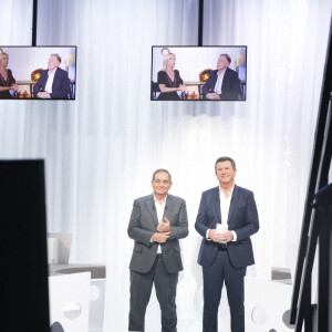 Exclusif - Laurent Fontaine, Pascal Bataille - Enregistrement de l'émission "Y'a que la vérité qui compte", présentée par L.Fontaine et P.Bataille, et diffusée sur C8 à partir du 12 octobre © Jack Tribeca / Bestimage Exclusive - No Web No Blog pour Belgique et Suisse 