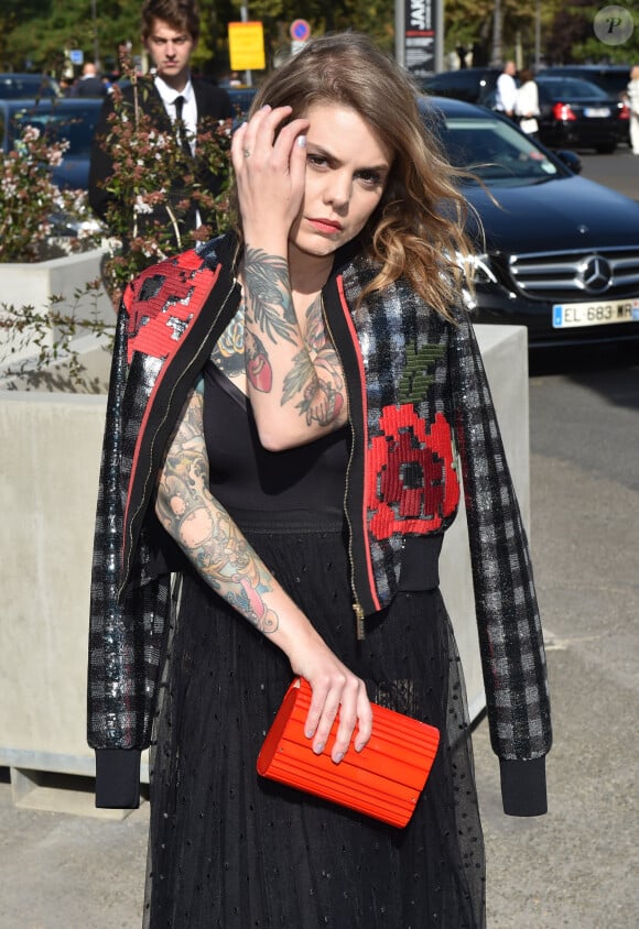 Béatrice Martin (Coeur de pirate) - Défilé Elie Saab lors de Fashion Week à Paris le 29 septembre 2018.