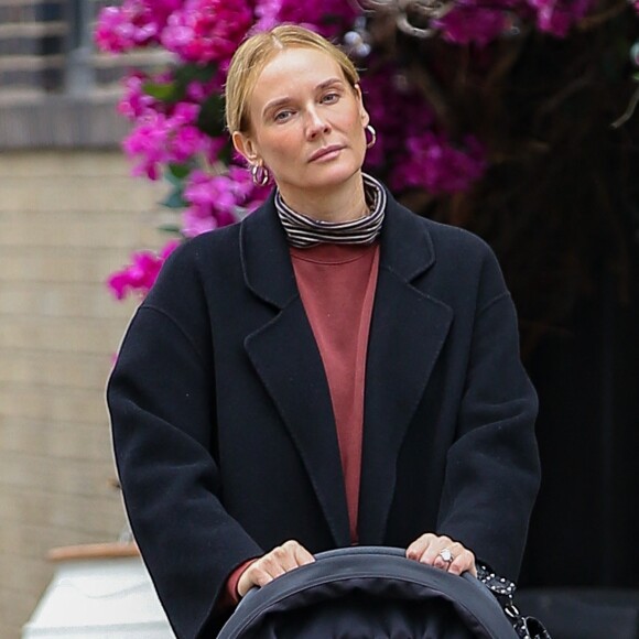 avec leur fille Nova ?
Diane Kruger à New York avec sa fille Nova.