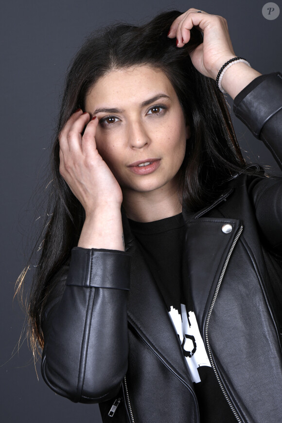 Portrait de Lucie Bernardoni, lors de l'enregistrement de l'émission "Chez Jordan". Le 6 juin 2022 © Cédric Perrin / Bestimage
