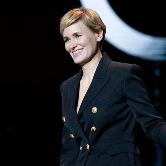 Mais elle s'est étonnée le lendemain, en s'apercevant qu'elle a recu très peu de messages...
Judith Godrèche, Ariane Ascaride (habillée en Dior) - 49ème édition de la cérémonie des César à l'Olympia à Paris le 23 février 2024 © Dominique Jacovides / Olivier Borde / Bestimage
