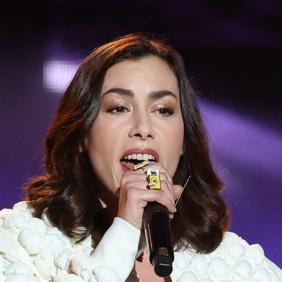 Olivia Ruiz - 39ème cérémonie des Victoires de la musique à la Seine musicale de Boulogne-Billancourt, France, le 9 février 2024. © Coadic Guirec/Bestimage