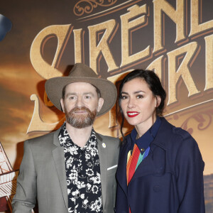 Mathias Malzieu et Olivia Ruiz à l'avant-première du film "Une sirène à Paris" au cinéma Max Linder Panorama à Paris, France, le 2 mars 2020. © Marc Ausset-Lacroix/Bestimage