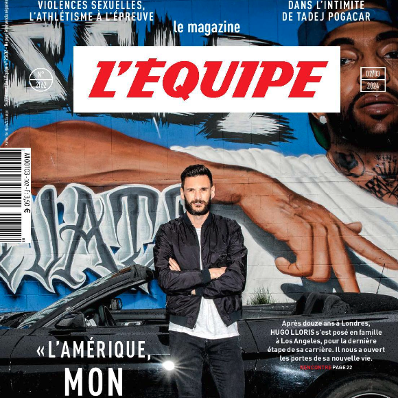 Une du magazine L'Équipe du 2 mars 2024.