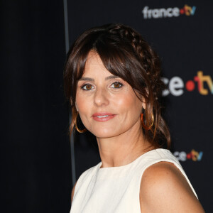 Faustine Bollaert au photocall pour la conférence de presse de rentrée de France TV à la Grande Halle de la Villette à Paris, France, le 11 juillet 2023. © Coadic Guirec/Bestimage  Celebs attend the photocall for France TV's back-to-school press conference at the Grande Halle de la Villette in Paris, France, on July 11, 2023. 