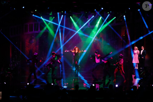 Exclusif - Illustration - Première du "Rocky horror picture show" à l'occasion des 50 ans de la création du spectacle au Lido 2 Paris à Paris, France. Le 1er mars 2024. © Christophe Clovis / Bestimage 
