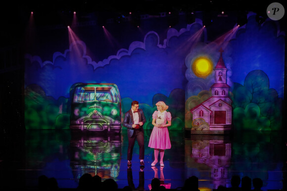 Exclusif - Illustration - Première du "Rocky horror picture show" à l'occasion des 50 ans de la création du spectacle au Lido 2 Paris à Paris, France. Le 1er mars 2024. © Christophe Clovis / Bestimage 