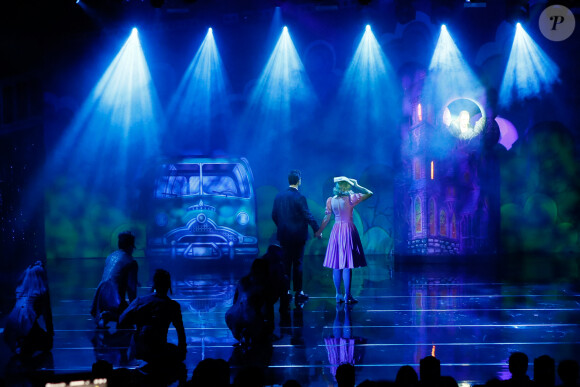 Exclusif - Illustration - Première du "Rocky horror picture show" à l'occasion des 50 ans de la création du spectacle au Lido 2 Paris à Paris, France. Le 1er mars 2024. © Christophe Clovis / Bestimage 