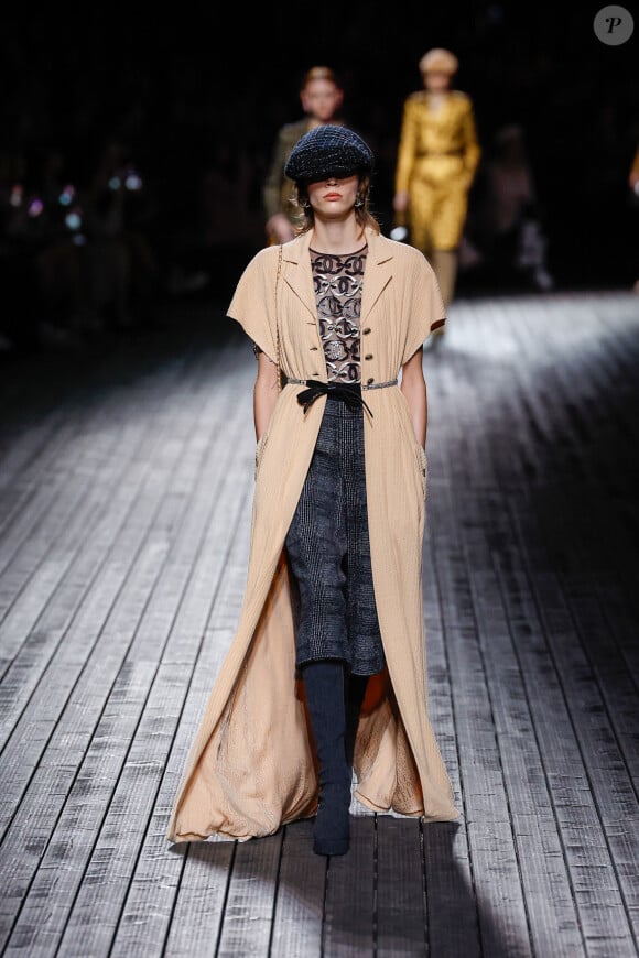 Défilé Chanel mode femme automne / hiver 2024-2025 au Grand Palais Éphémère lors de la Fashion Week de Paris (PFW), à Paris, France, le 5 mars 2024. 