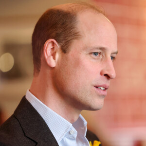 Le prince William, prince de Galles, visite le Turf Pub près de Wrexham, le 1er mars 2024. 