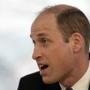 Le prince William, prince de Galles, est en visite au siège de la Croix-Rouge du Royaume Uni à Londres le 20 février 2024. 