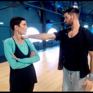 Cristina Cordula émue dans DALS, TF1.