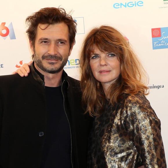 Gwendoline Hamon et Alexandre Varga au photocall de la cérémonie d'ouverture de la 21ème édition du festival des créations télévisuelles de Luchon, France, le 6 février 2019. © Patrick Bernard/Bestimage 