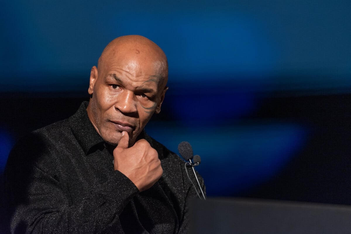 Photo Mike Tyson à Turin en Italie. Purepeople
