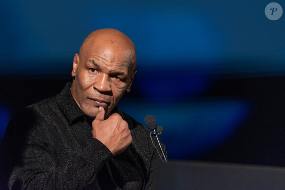 Mike Tyson à Turin en Italie.
