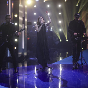 Exclusif - Olivia Ruiz - Enregistrement de l'émission "Le grand échiquier, Spéciale Edith Piaf", présentée par C.Chazal et A.Manoukian, et diffusée le 12 mars sur France 2 © Jack Tribeca / Bestimage