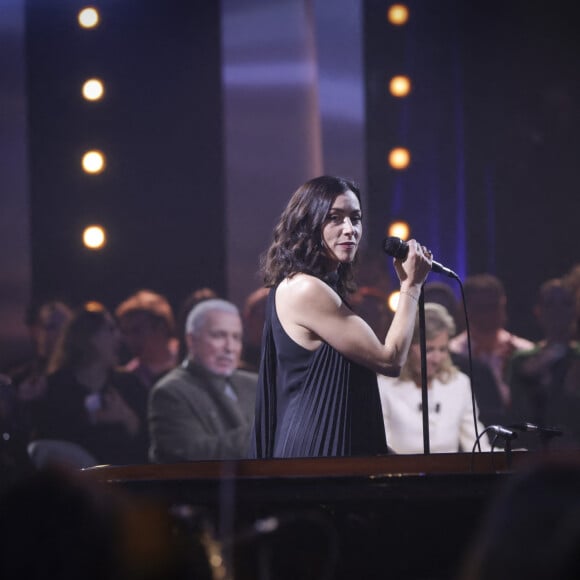 Exclusif - Olivia Ruiz - Enregistrement de l'émission "Le grand échiquier, Spéciale Edith Piaf", présentée par C.Chazal et A.Manoukian, et diffusée le 12 mars sur France 2 © Jack Tribeca / Bestimage