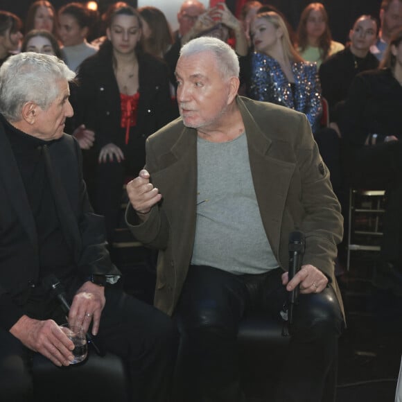 Exclusif - Claude Lelouch, Bernard Lavilliers - Backstage - Enregistrement de l'émission "Le grand échiquier, Spéciale Edith Piaf", présentée par C.Chazal et A.Manoukian, et diffusée le 12 mars sur France 2 © Jack Tribeca / Bestimage