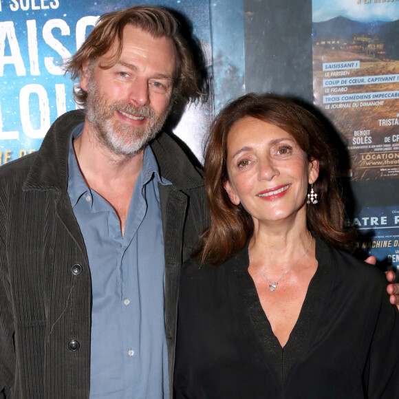 L'occasion de s'intéresser à l'actrice, notamment à son mari, lui aussi comédien.
Valérie Karsenti et son compagnon François Feroleto - Générale de la Pièce " La maison du loup " au Théâtre Rive Gauche à Paris, France, le 02 Octobre 2023. © Bertrand Rindoff / Bestimage